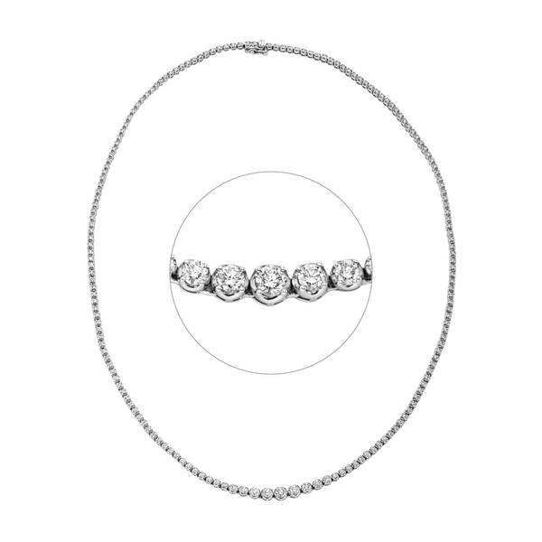 Brogle Classic tennis necklace Brogle Classic tennis necklace