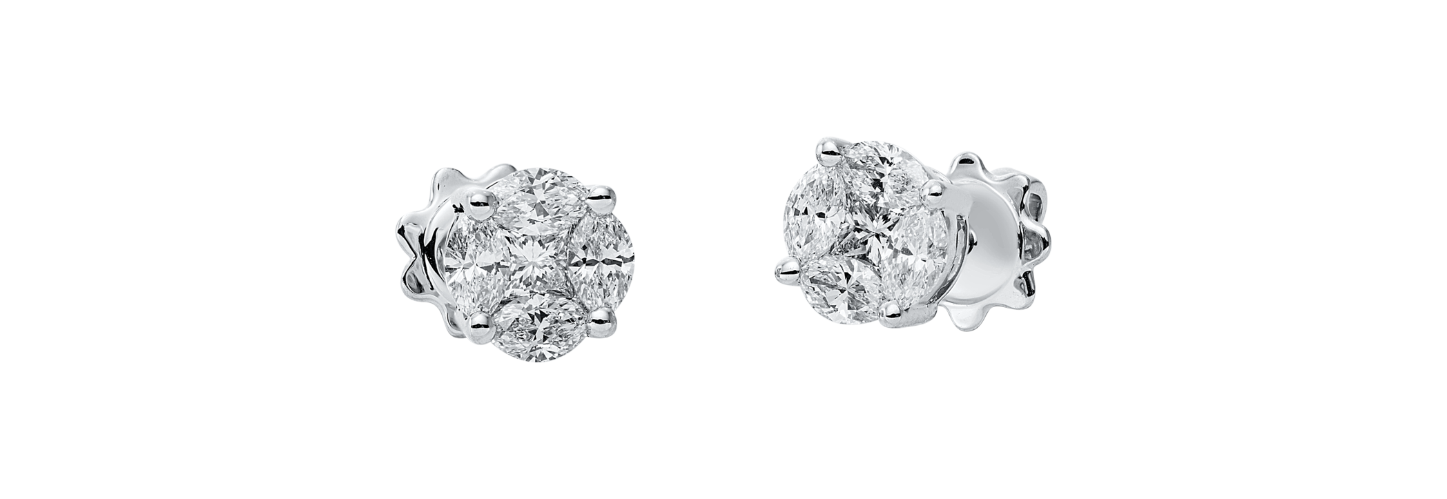 Brogle Selection diamond stud earrings