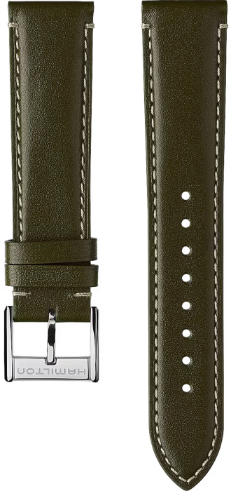 Hamilton Jazzmaster green calfskin strap 20mm