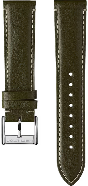Hamilton Jazzmaster grünes Kalbslederarmband 20mm Hamilton Jazzmaster grünes Kalbslederarmband 20mm