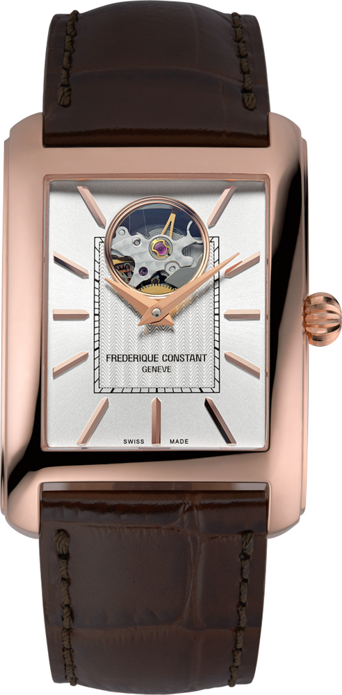 Frederique Constant Classics Carree Heart Beat Automatic 30.4 x 33.3mm