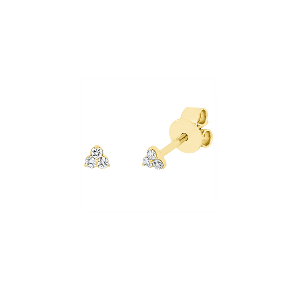 Brogle Classic diamond stud earrings