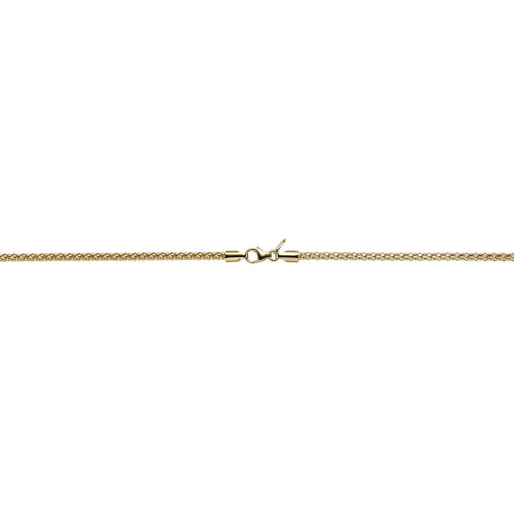 Brogle Classic raspberry gold chain 2mm Brogle Classic raspberry gold chain 2mm