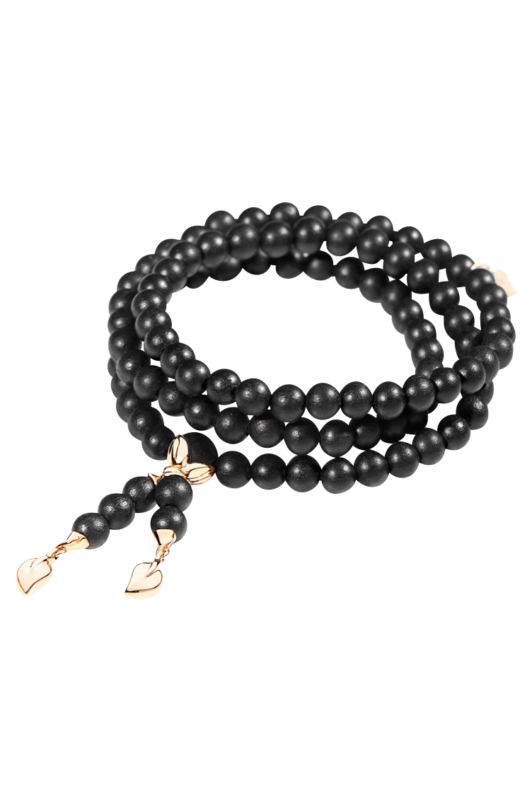 Tamara Comolli India Ebony Plain Ebony Bracelet and Necklace