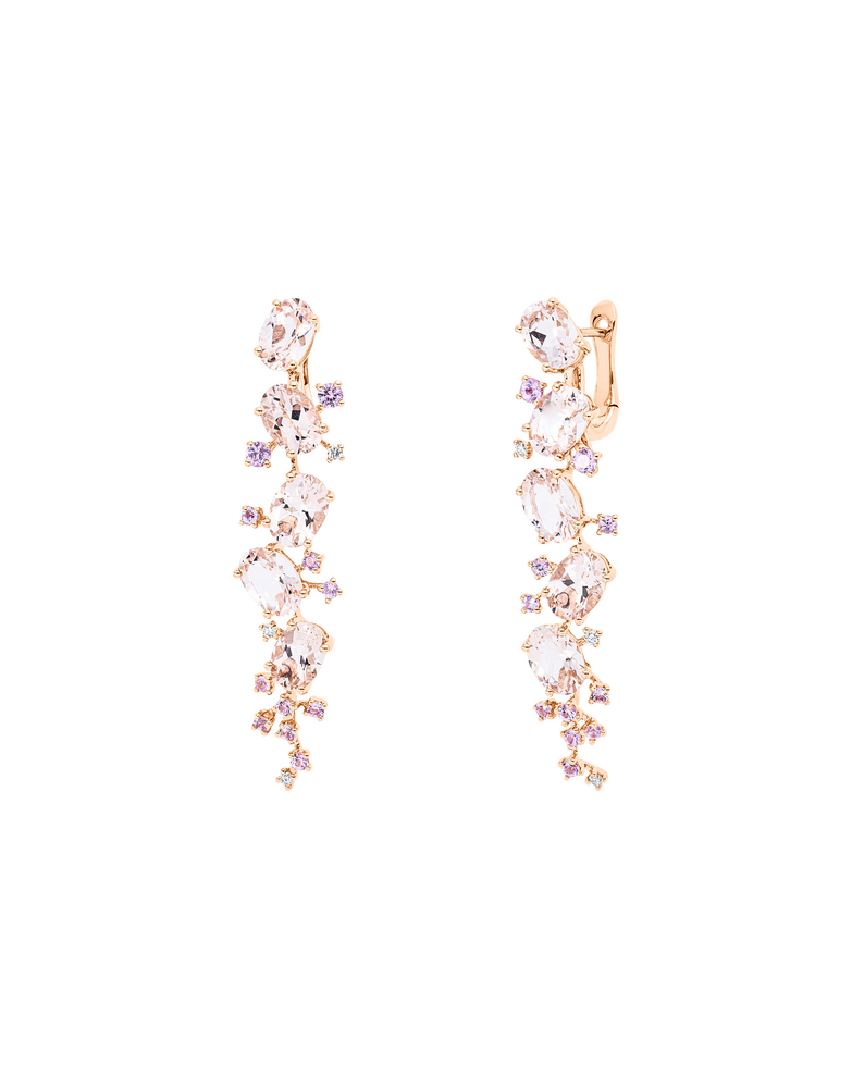 Brogle Classic colored stone earrings
