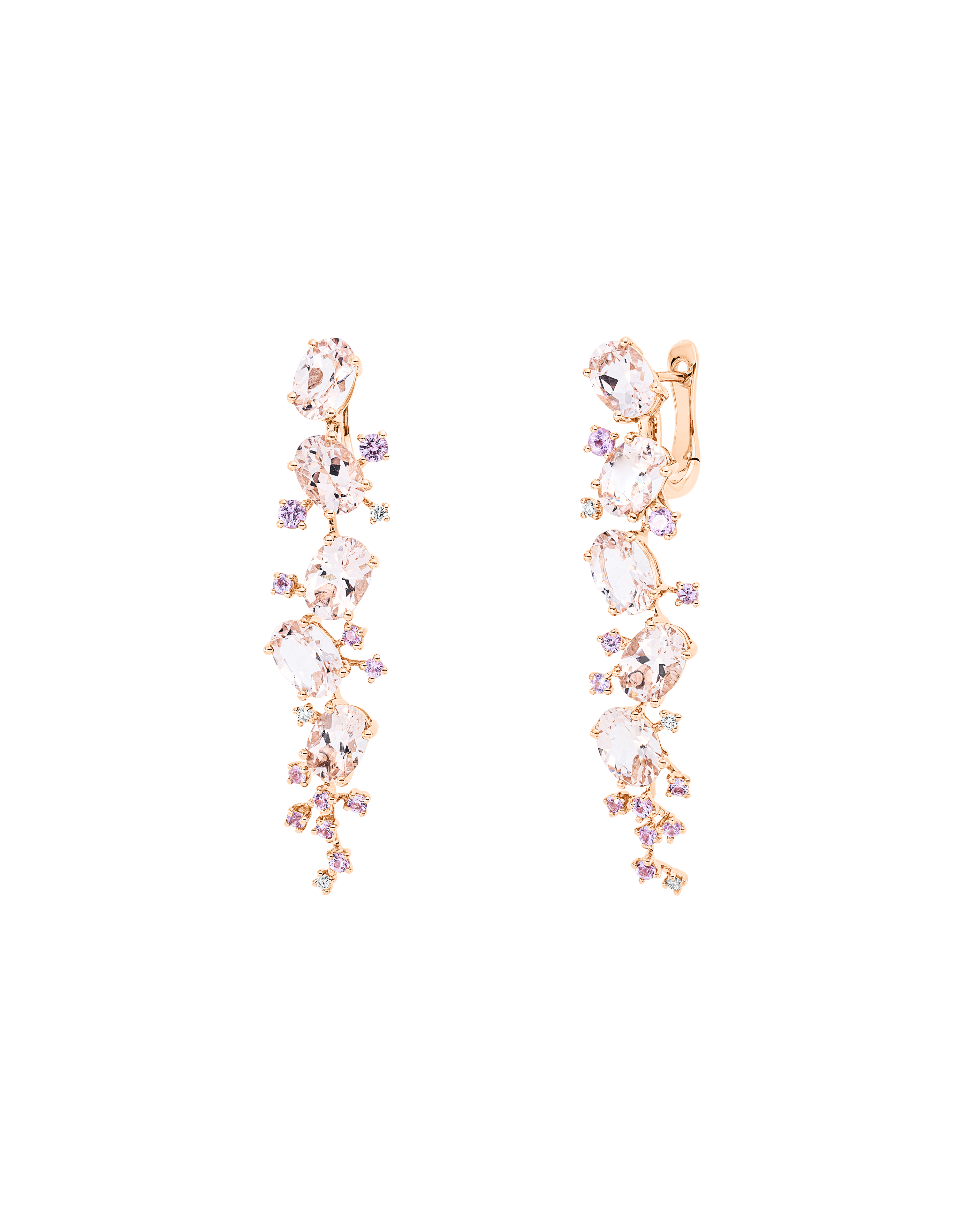 Brogle Selection coloured stone earrings Brogle Selection coloured stone earrings