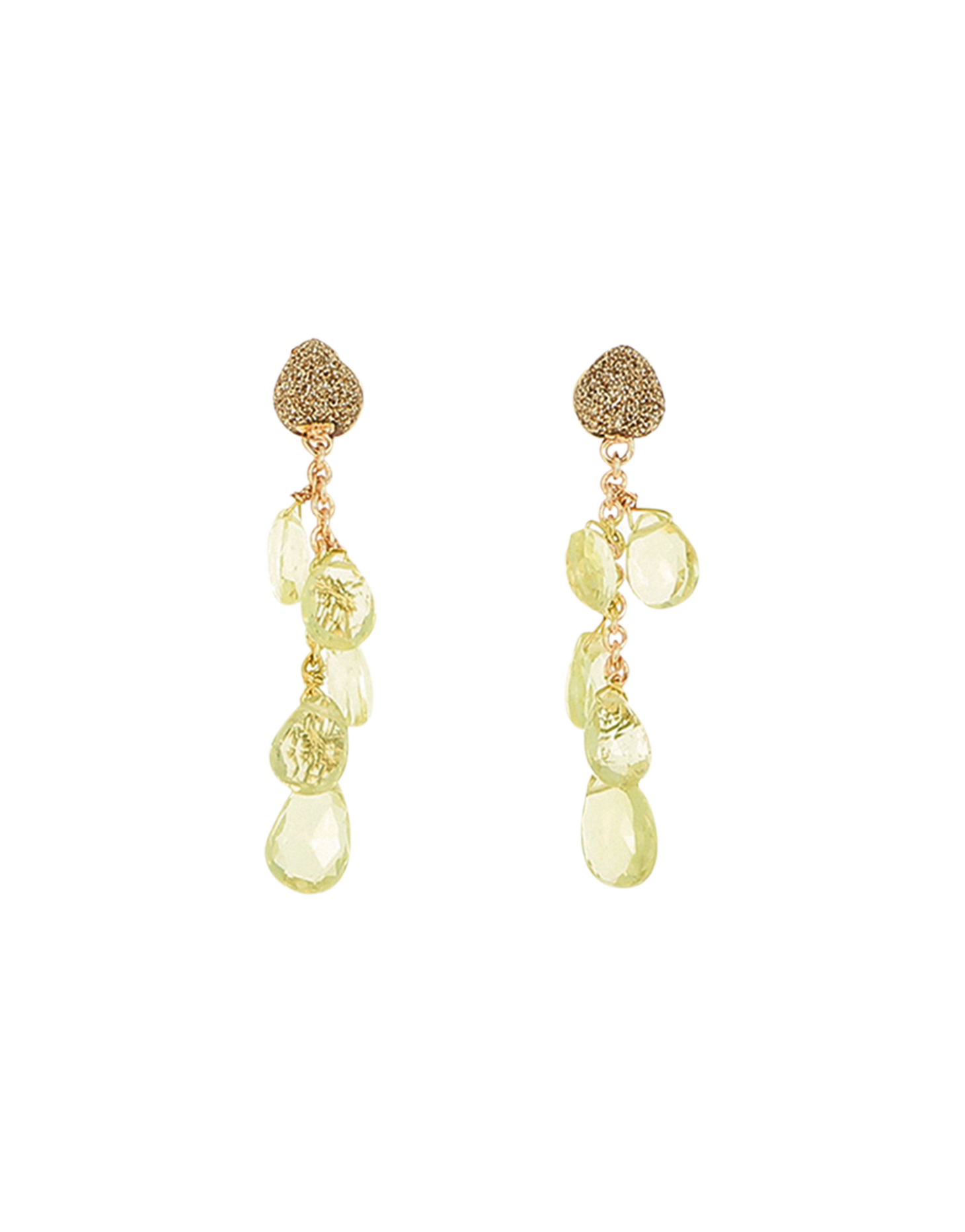 Pesavento Giallo Mondo Drop Earrings