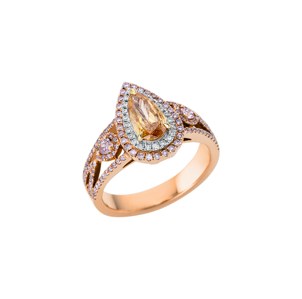 Brogle Selection Tricolor Diamantring Brogle Selection Tricolor Diamantring
