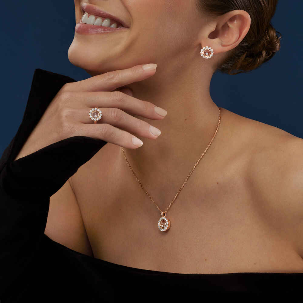 Chopard Happy Diamonds Icons Round Necklace with Pendant