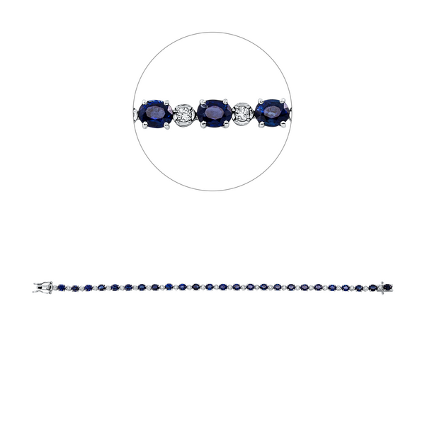 Brogle Selection sapphire bracelet