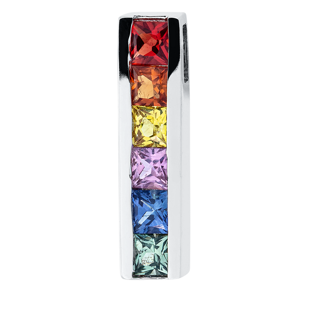 Brogle Classic Sapphire Pendant Rainbow