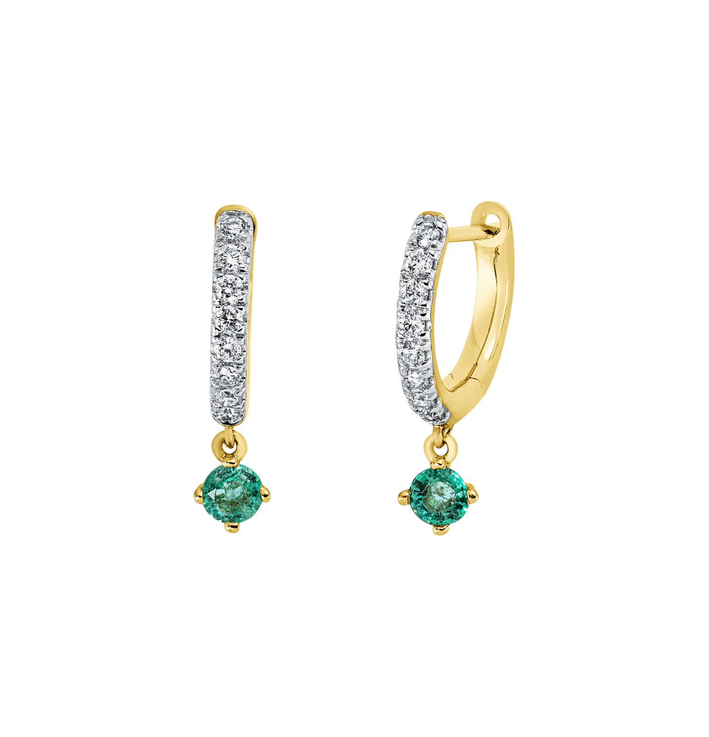 Brogle Classic Smaradgcreoles