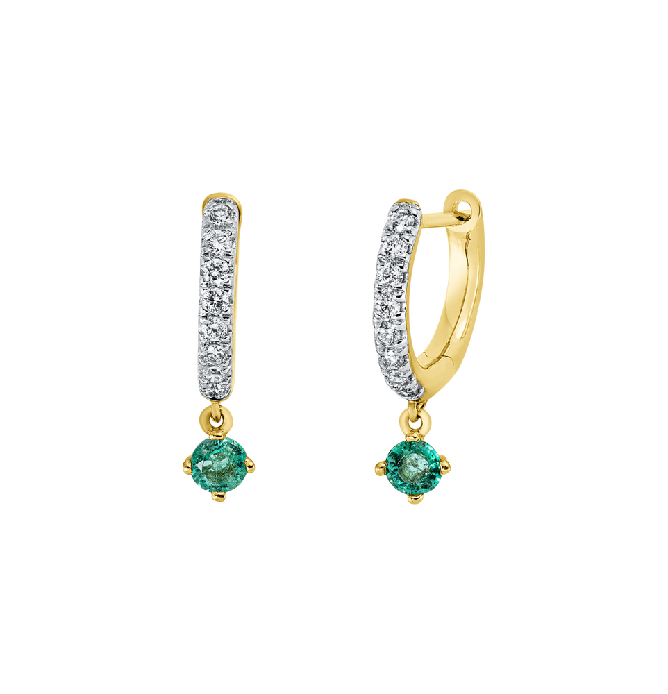 Brogle Classic Smaradgcreoles