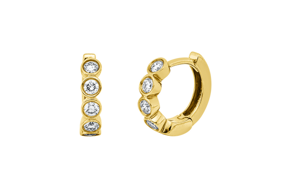 Brogle Classic Diamantcreolen