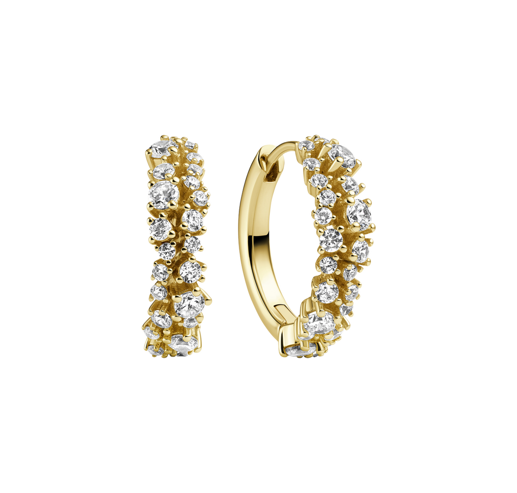 18 carat gold plated silver