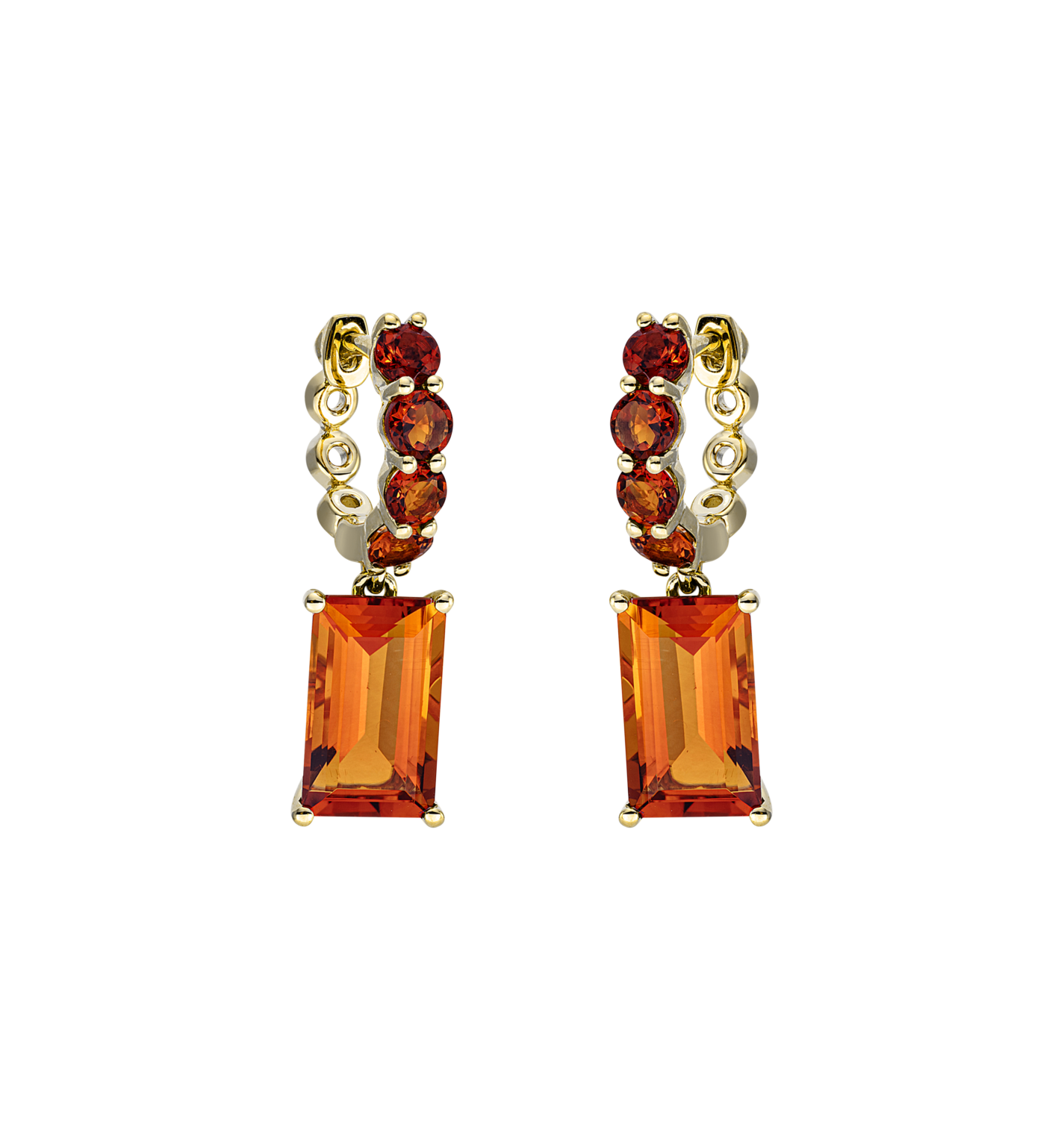 Brogle Classic citrine earrings