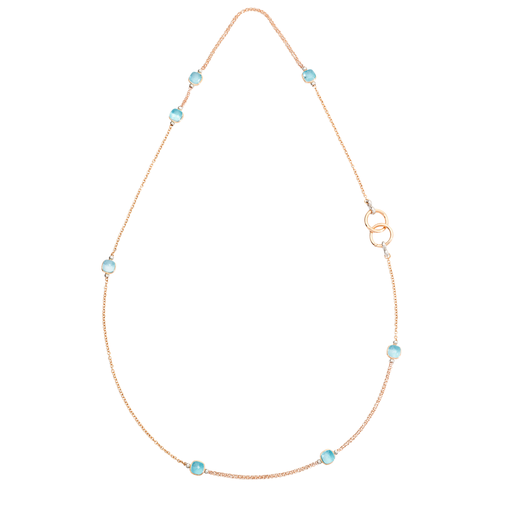 Pomellato Nudo Sky-Topaz Necklace Pomellato Nudo Sky-Topaz Necklace