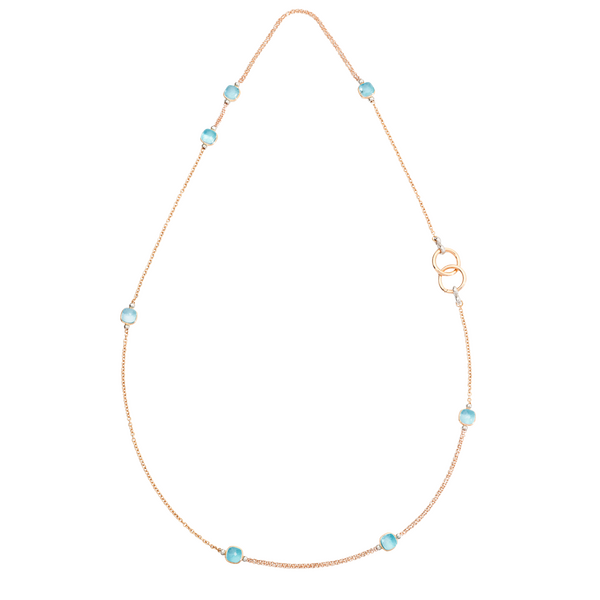 Pomellato Nudo Sky-Topaz Necklace Pomellato Nudo Sky-Topaz Necklace