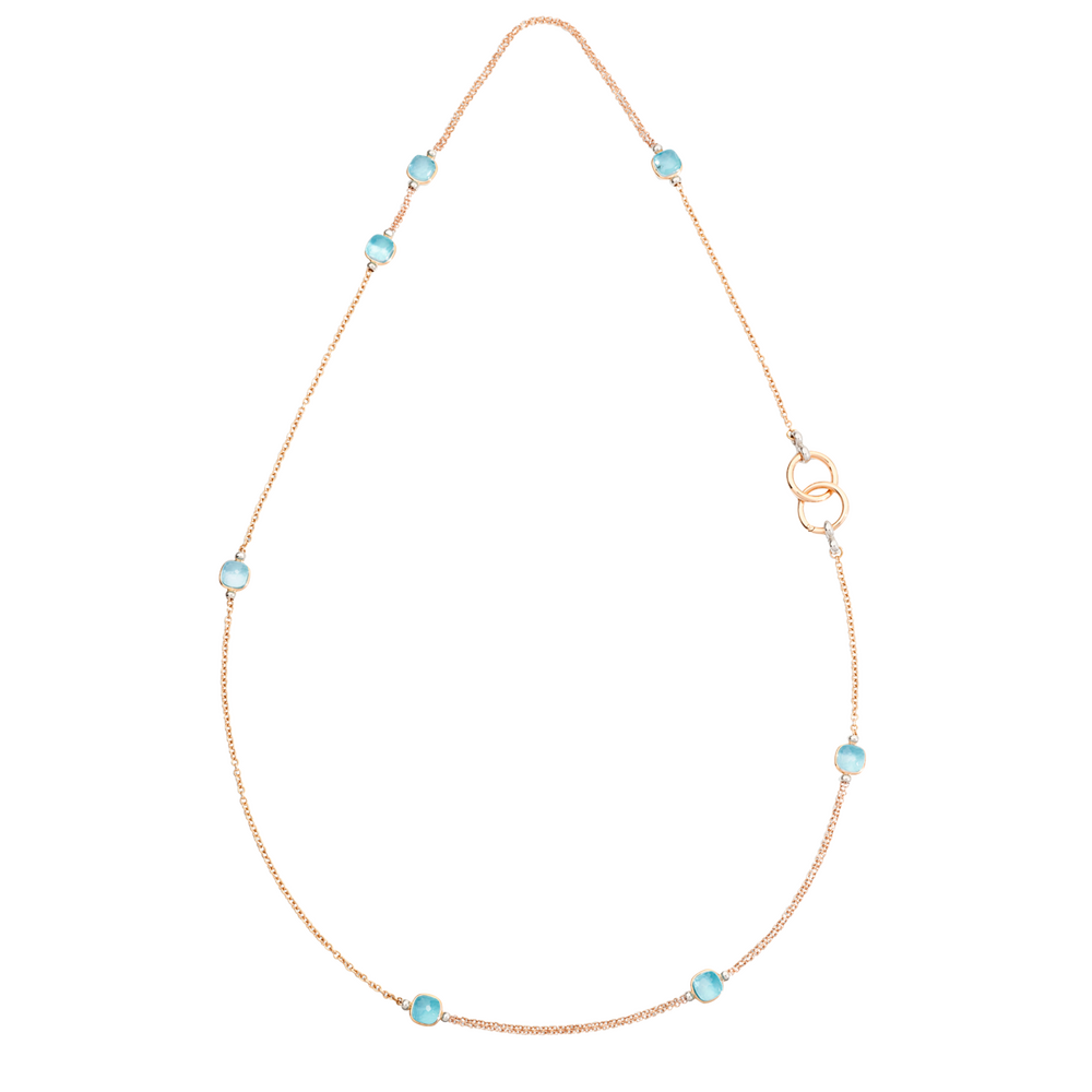 Pomellato Nudo Sky-Topaz Necklace Pomellato Nudo Sky-Topaz Necklace