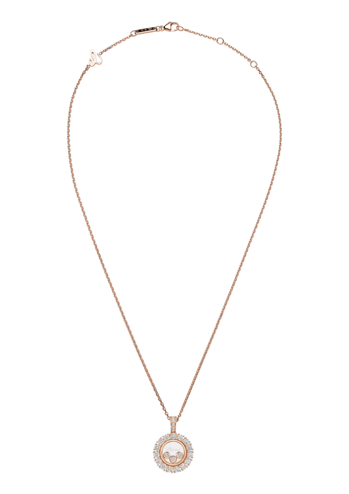 Chopard Happy Diamonds Icons Round Necklace with Pendant