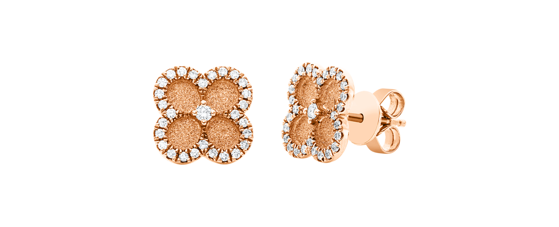 Brogle Classic diamond stud earrings