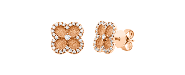 Brogle Classic diamond stud earrings