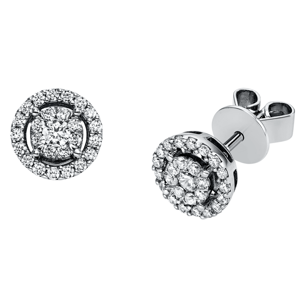 Brogle Selection Illusion Stud Earrings