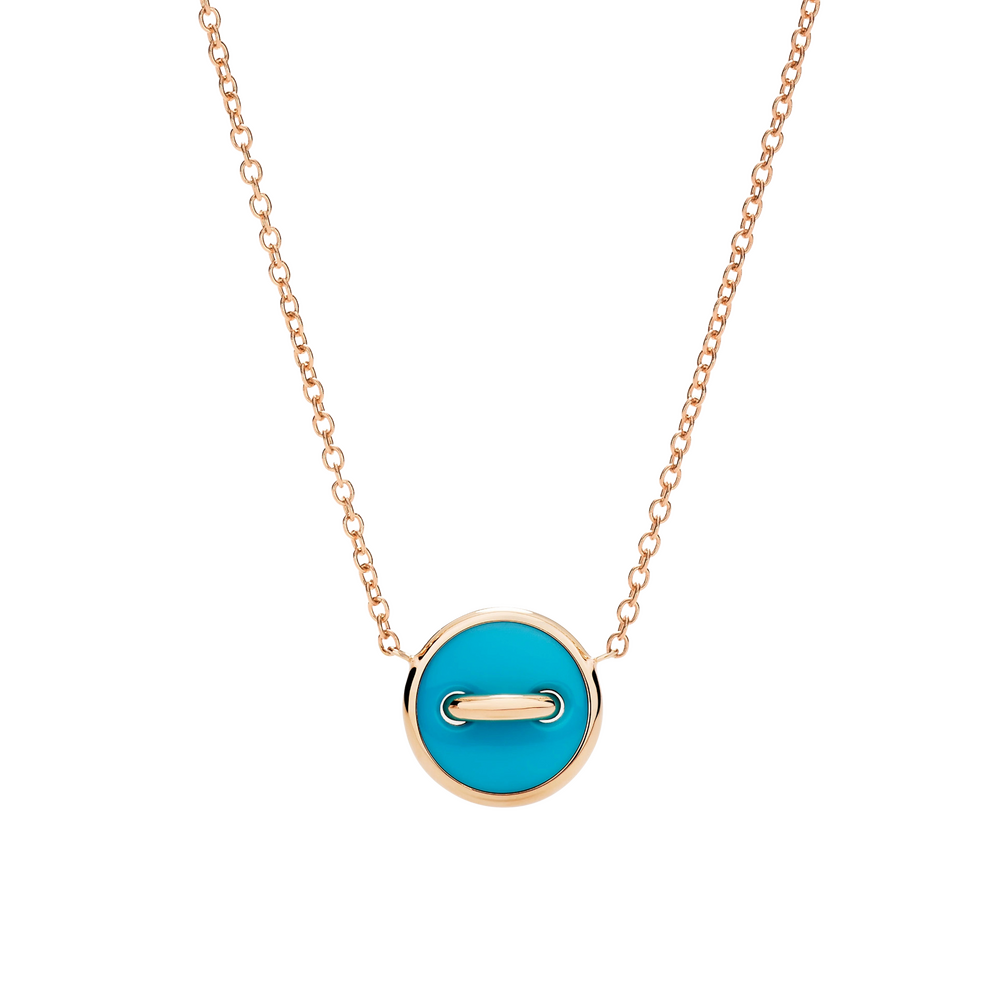 Pomellato Pom Pom Dot Reversible Necklace with Pendant Pomellato Pom Pom Dot Reversible Necklace with Pendant