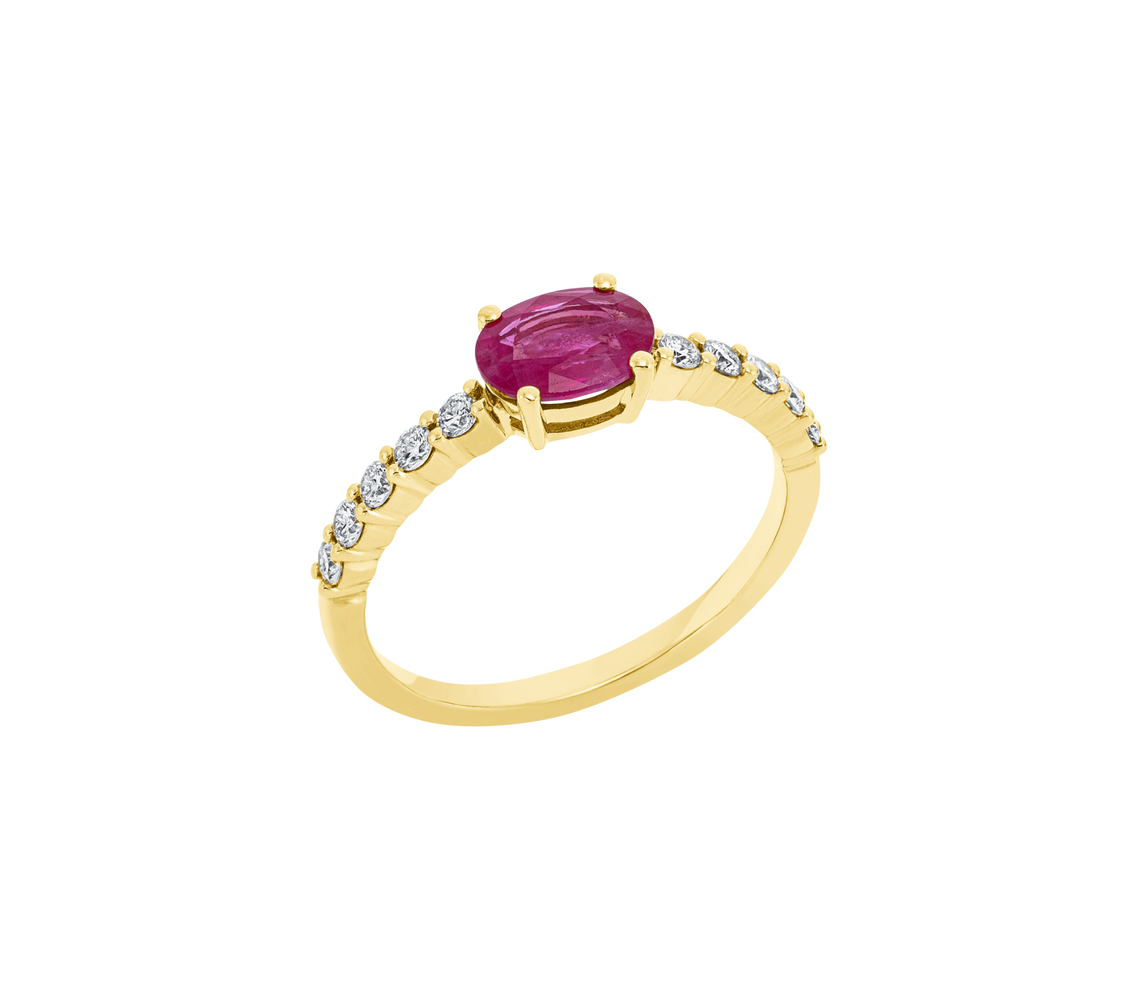 Brogle Classic sapphire ring