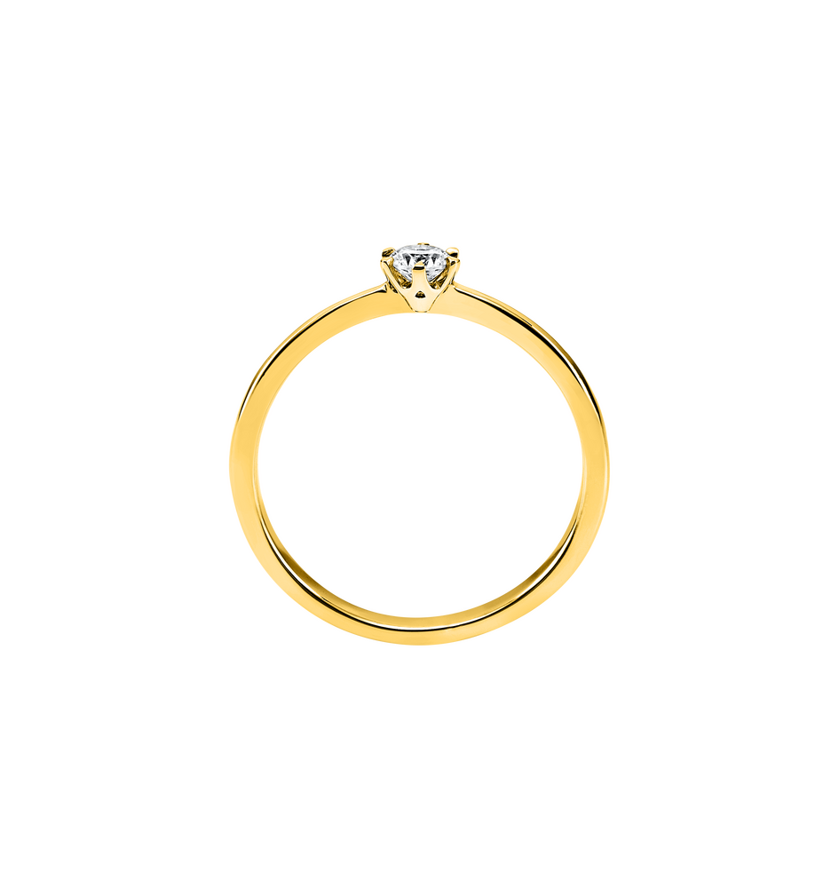 Brogle solitaire ring Marie up to 0.25 carat