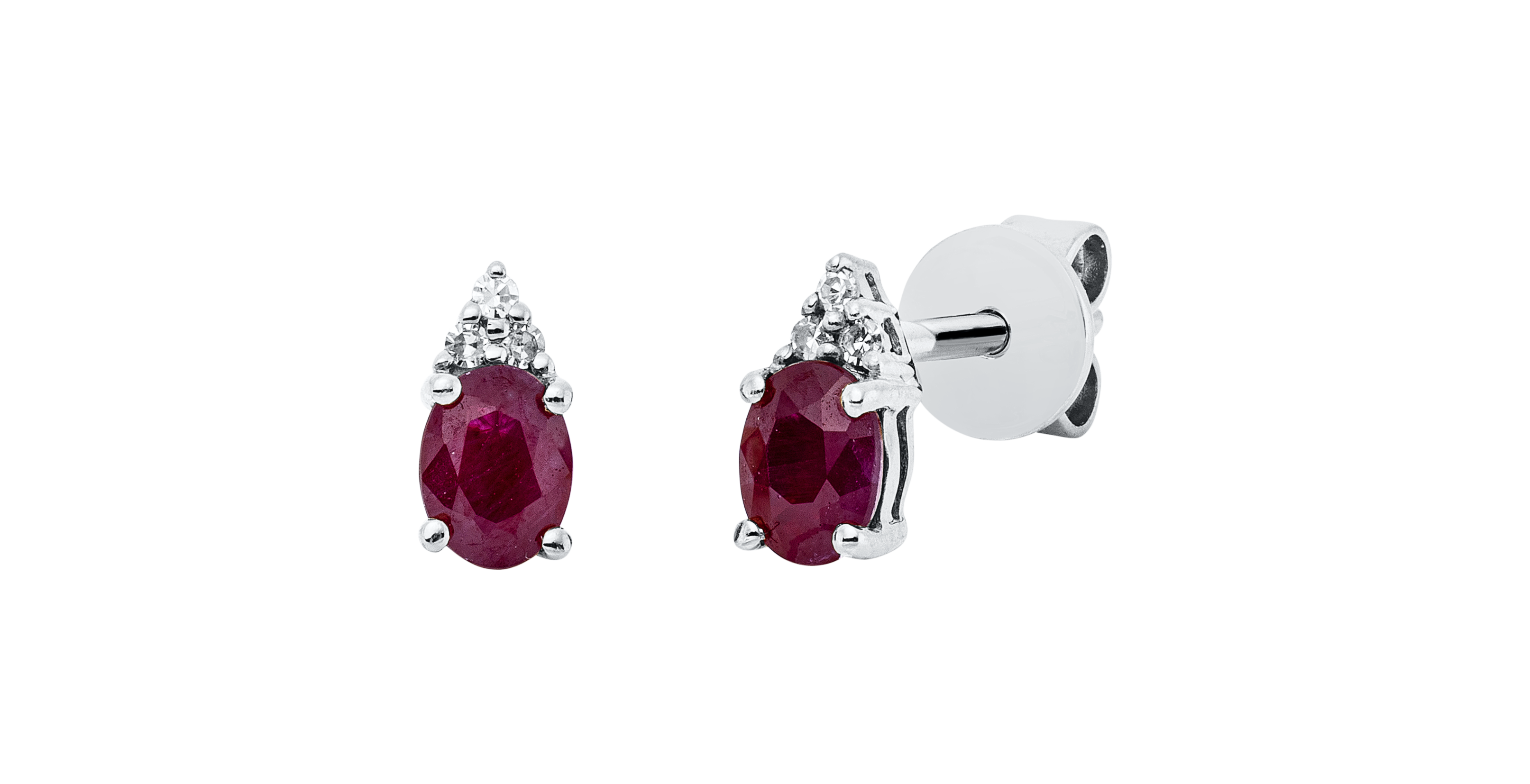 Brogle Classic ruby stud earrings Brogle Classic ruby stud earrings