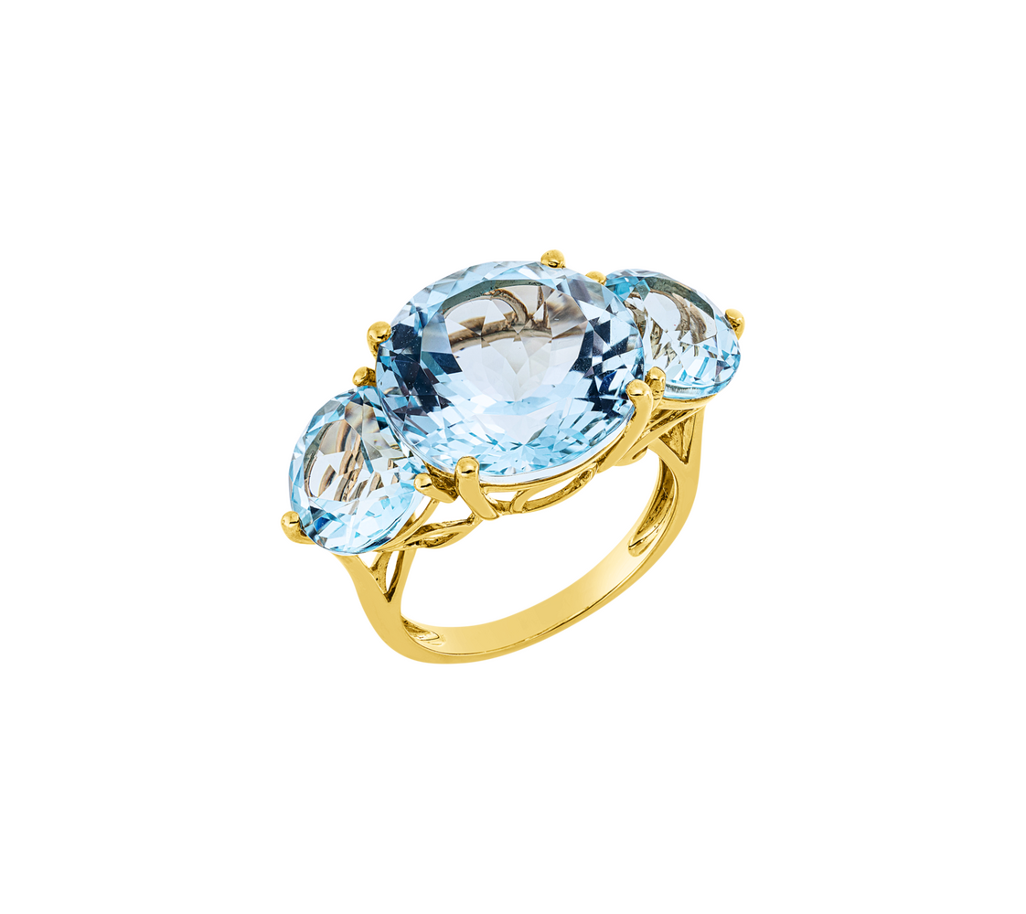 Brogle Classic Sky-Topasring