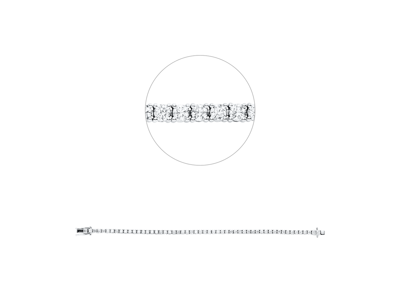 Brogle Selection tennis bracelet