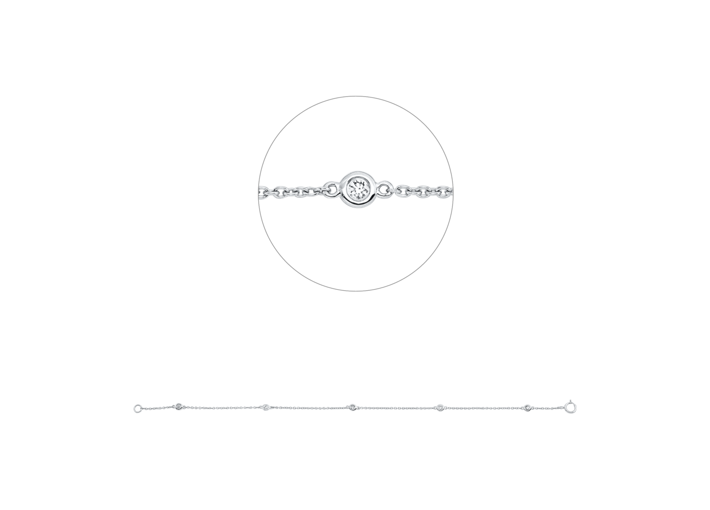 Brogle Classic Diamantarmband