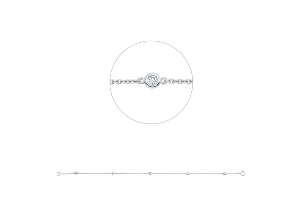 Brogle Classic Diamantarmband