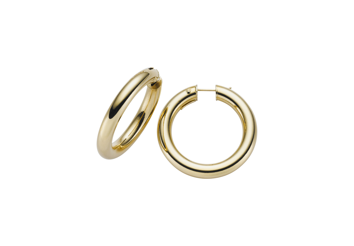 Brogle Classic Goldcreolen 6mm Brogle Classic Goldcreolen 6mm