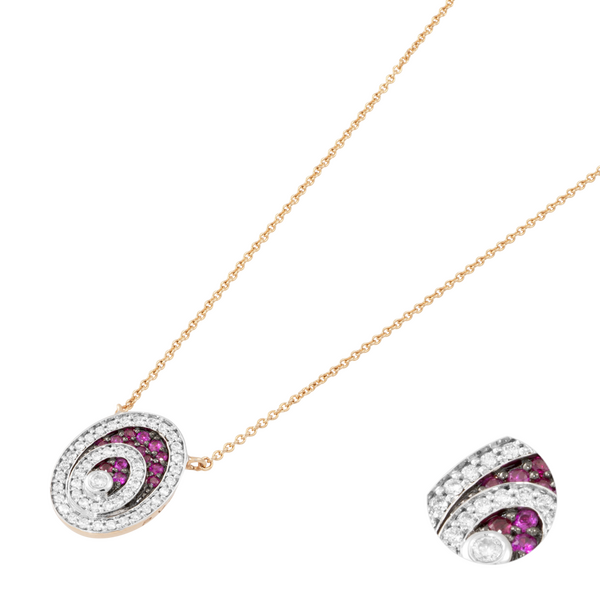 Ponte Vecchio Gioielli Saturno necklace with pendant Ponte Vecchio Gioielli Saturno necklace with pendant