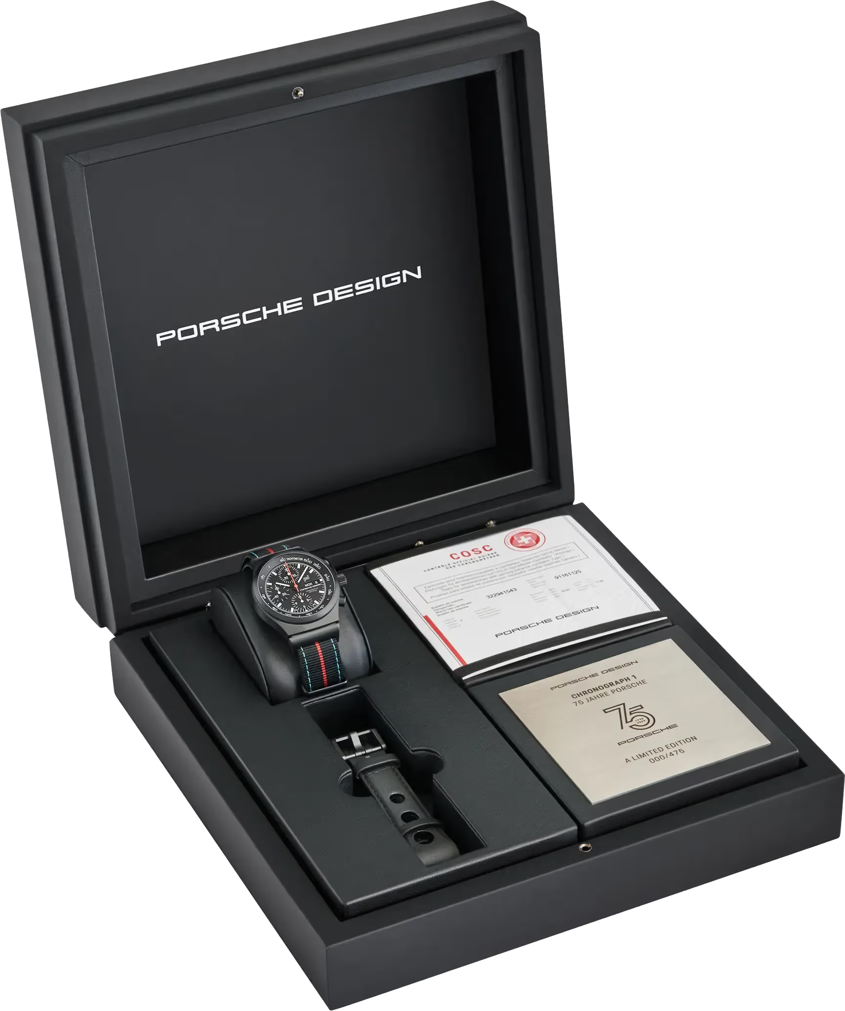 Porsche Design Chronograph 1 - 75 Jahre Porsche Edition 40,8mm Porsche Design Chronograph 1 - 75 Jahre Porsche Edition 40,8mm