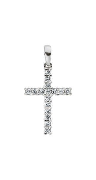 Brogle Classic Kreuzanhänger mit Diamanten Brogle Classic Kreuzanhänger mit Diamanten