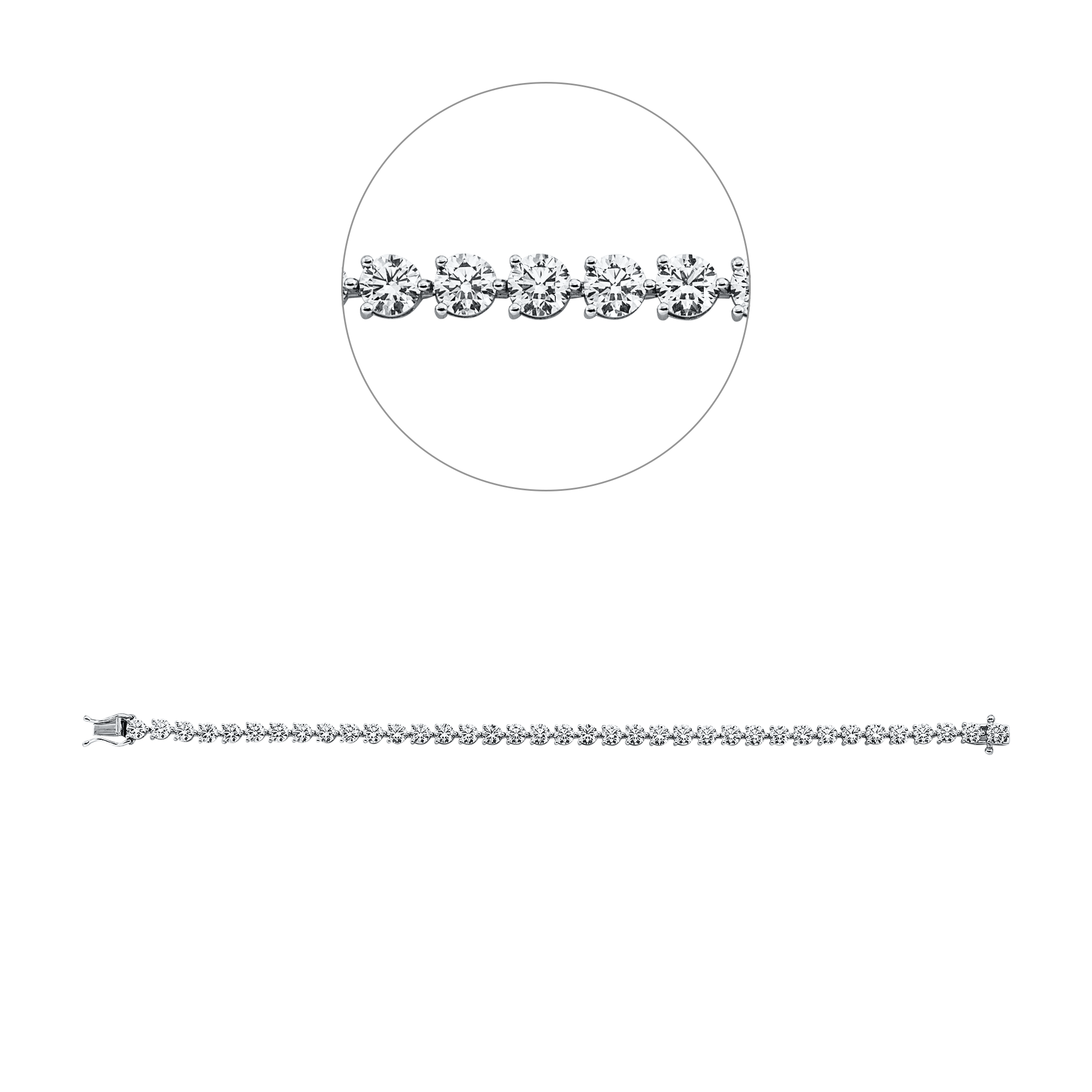 Brogle Selection tennis bracelet Brogle Selection tennis bracelet
