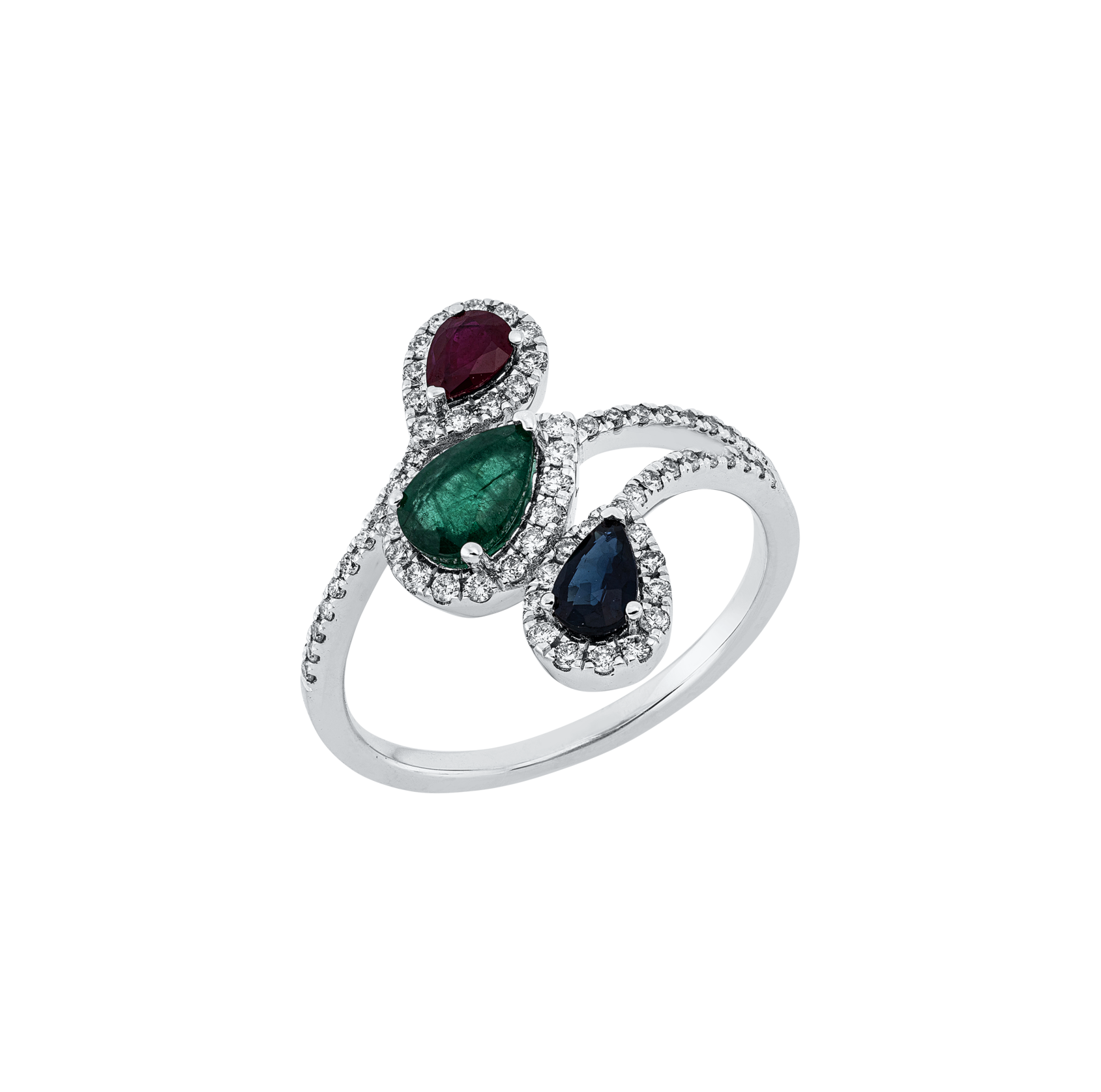 Brogle Classic colored stone ring Brogle Classic colored stone ring