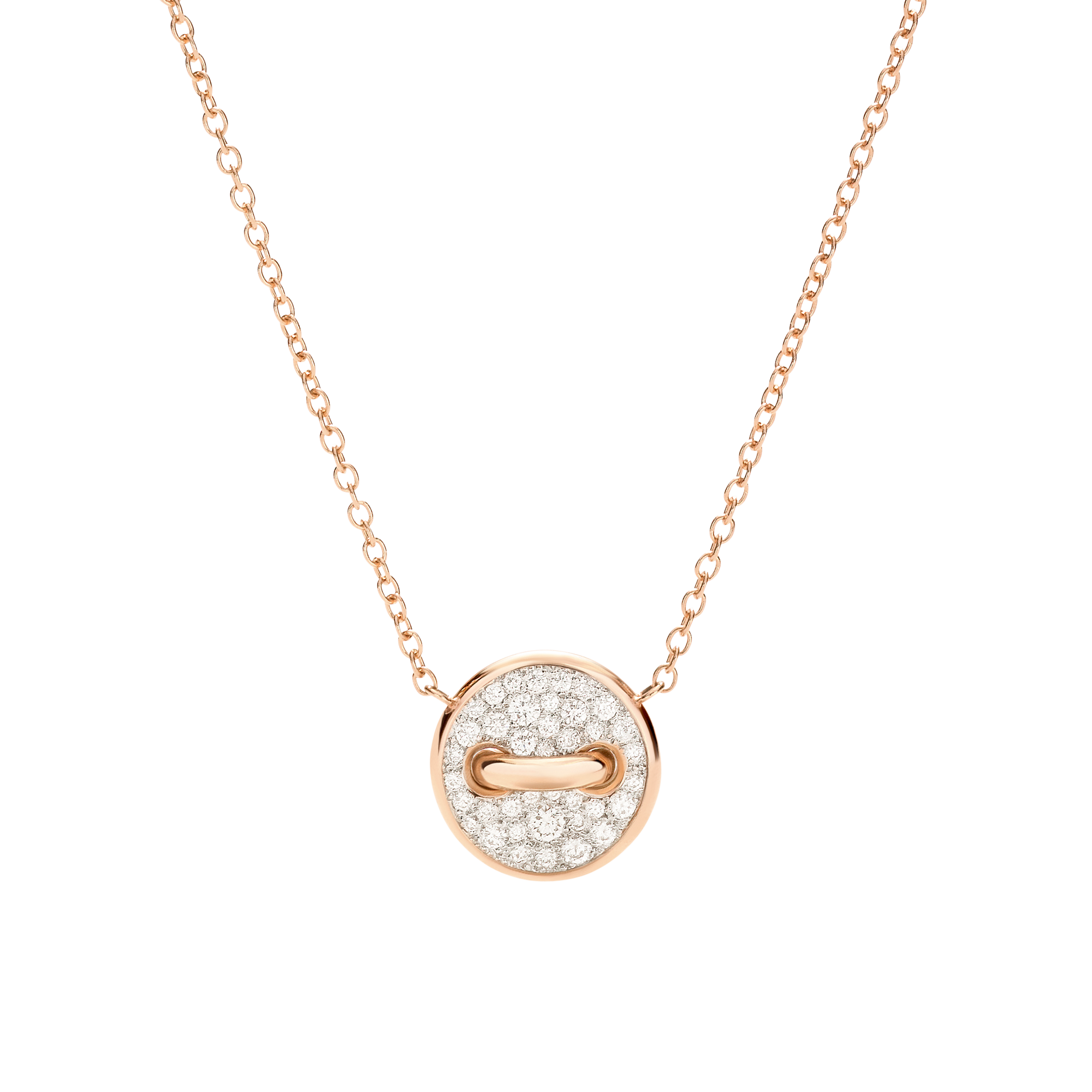 Pomellato Pom Pom Dot Reversible Necklace with Pendant Pomellato Pom Pom Dot Reversible Necklace with Pendant