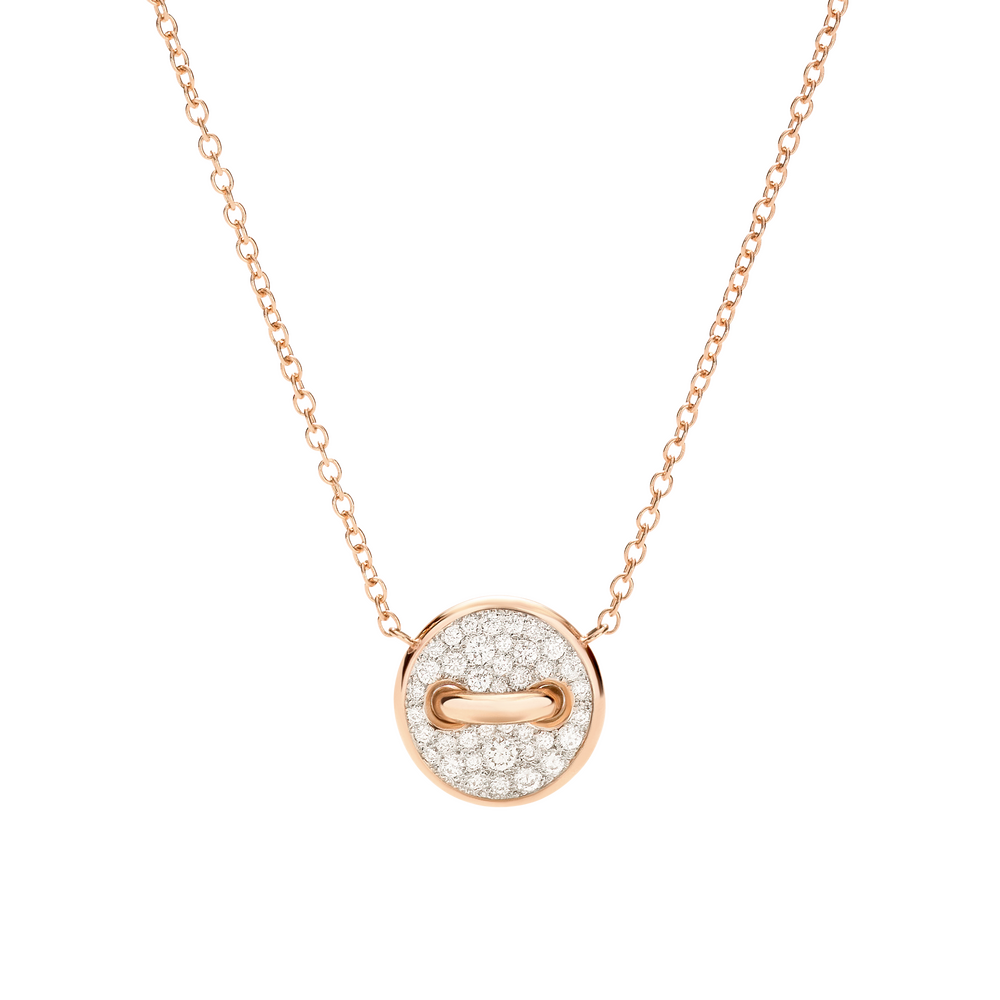 Pomellato Pom Pom Dot Reversible Necklace with Pendant Pomellato Pom Pom Dot Reversible Necklace...