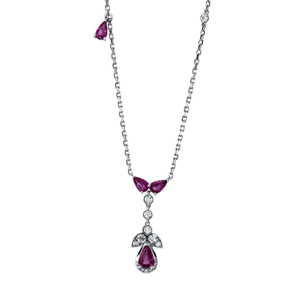 Brogle Classic Kette mit Rubinanhänger