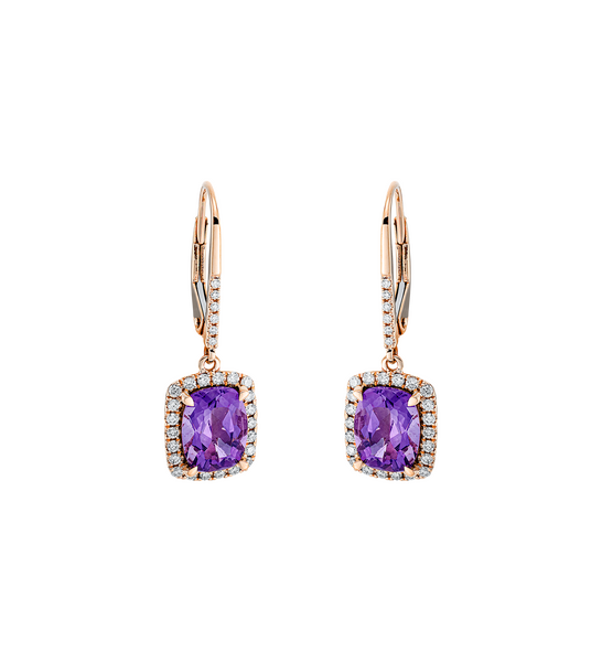 Brogle Classic Amethystohrhänger