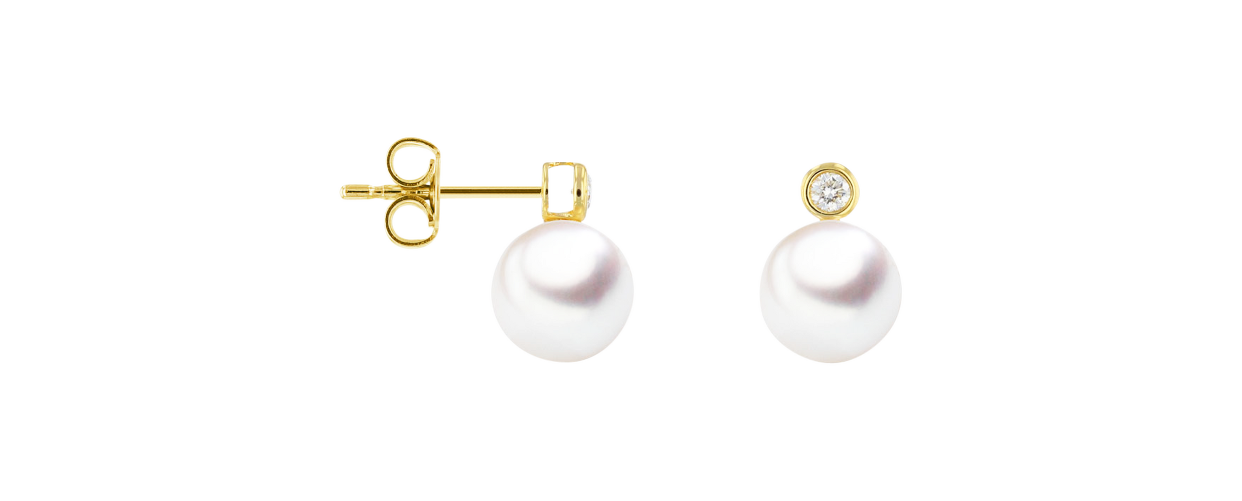 Brogle Classic Akoya Perlenohrstecker Brogle Classic Akoya Perlenohrstecker