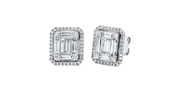 Brogle Selection diamond stud earrings