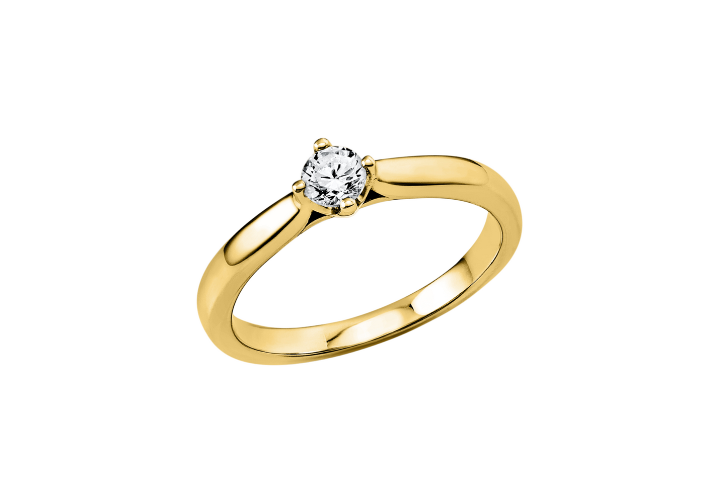 Brogle solitaire ring