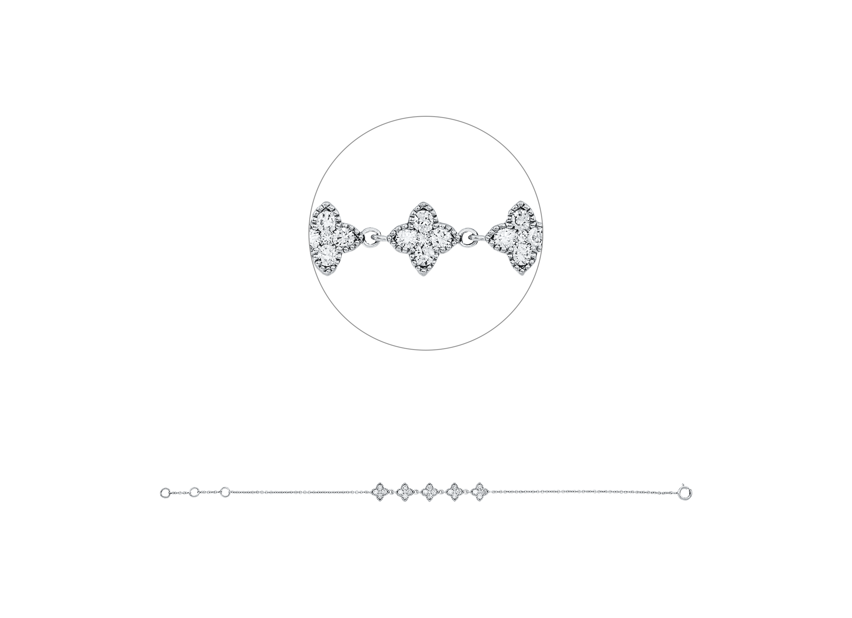 Brogle Classic diamond bracelet