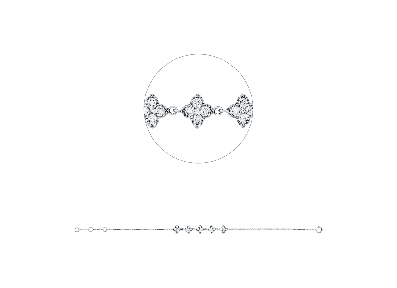 Brogle Classic diamond bracelet